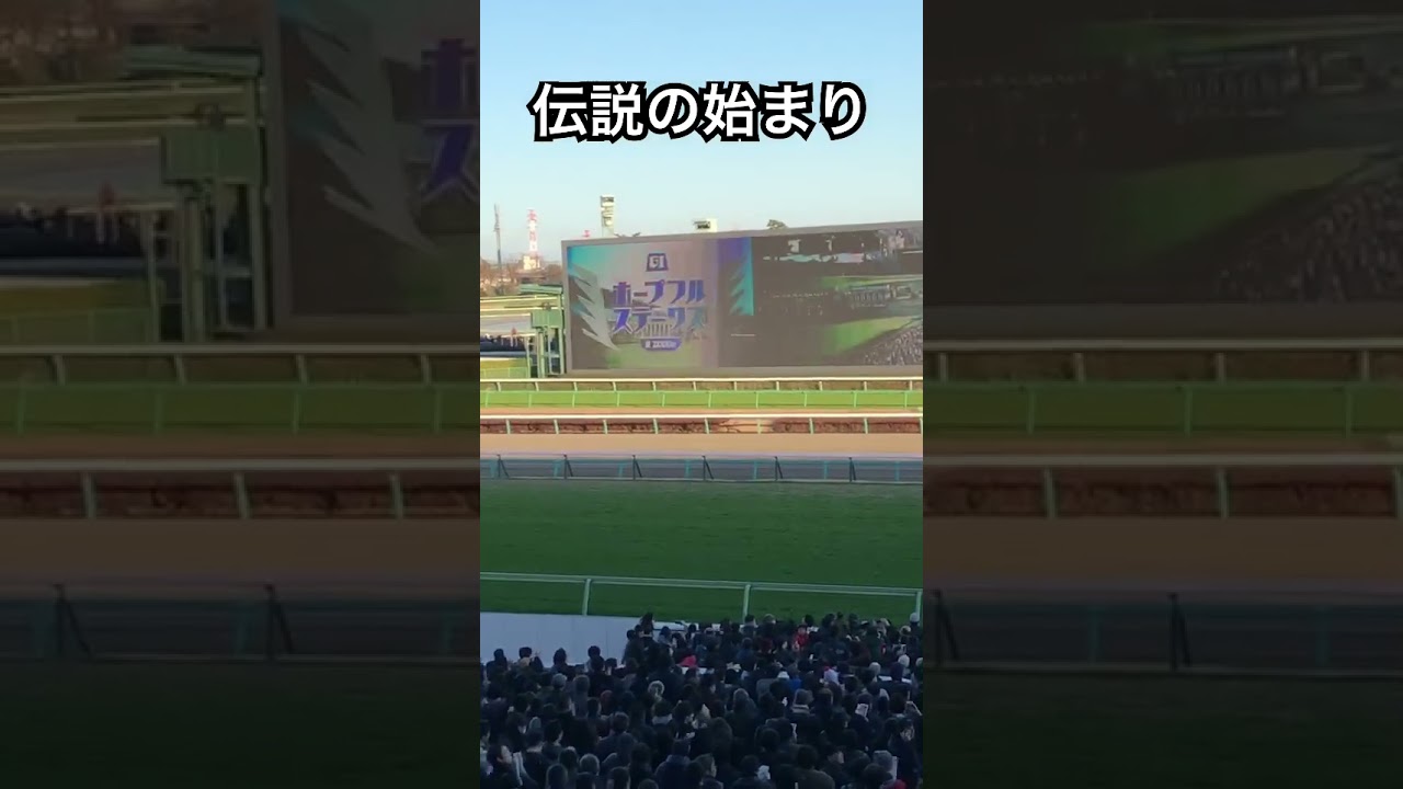 第36回ホープフルステークス　コントレイル　伝説の始まり　競馬　中山競馬場