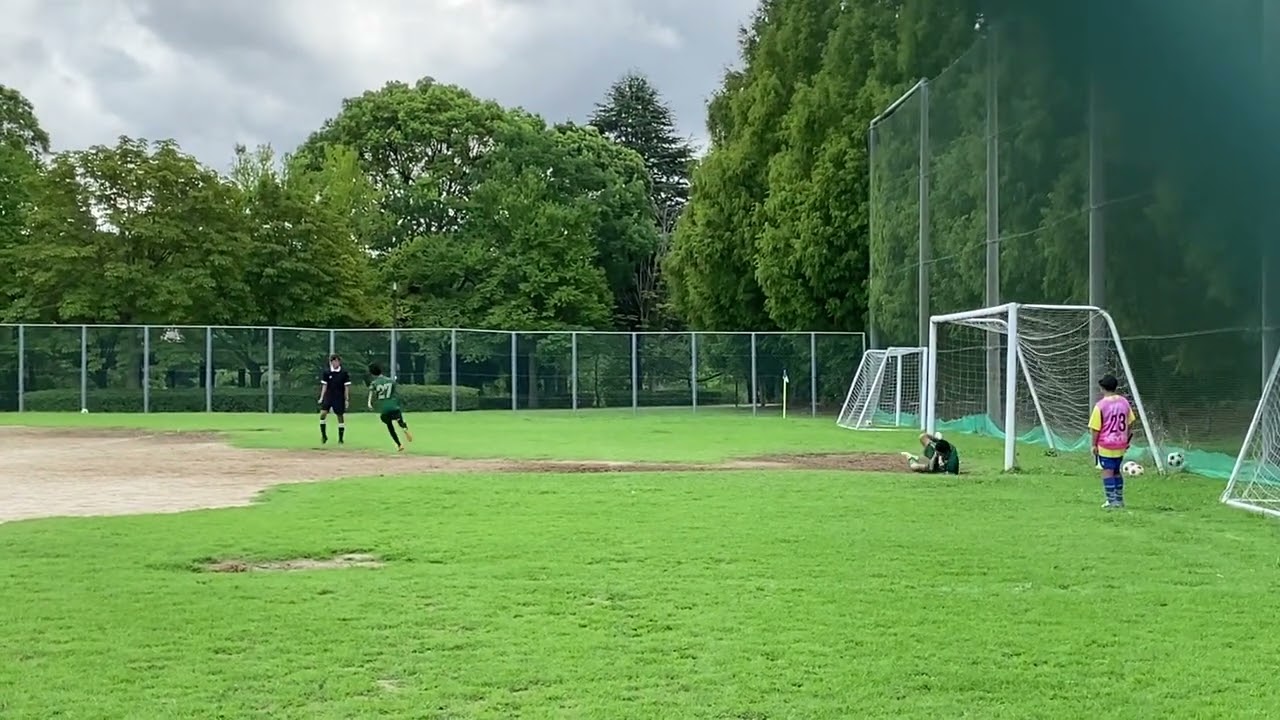 朝日杯U14 2023/8/23                          LESTE vs effort ⑤ PK合戦