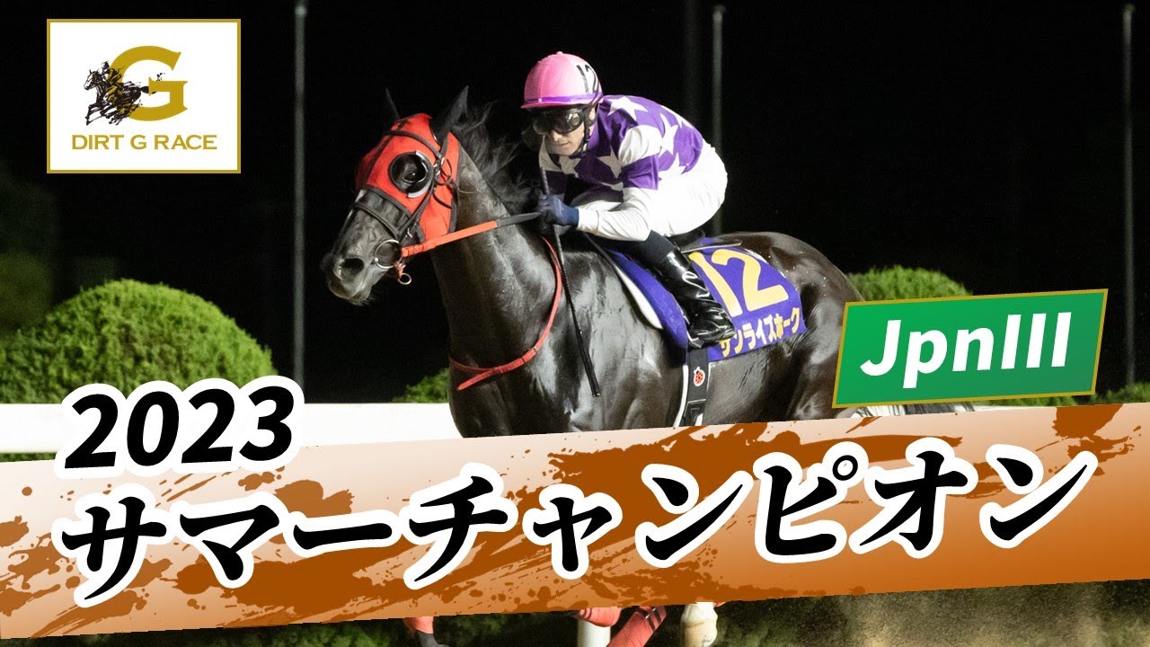 2023年 サマーチャンピオンJpnIII｜第23回｜NAR公式