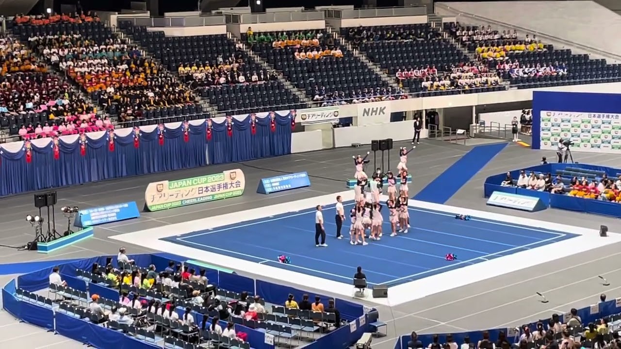 JAPAN CUP 2023  チアリーディング 日本選手権大会 広島県瀬戸内高等学校 準決勝