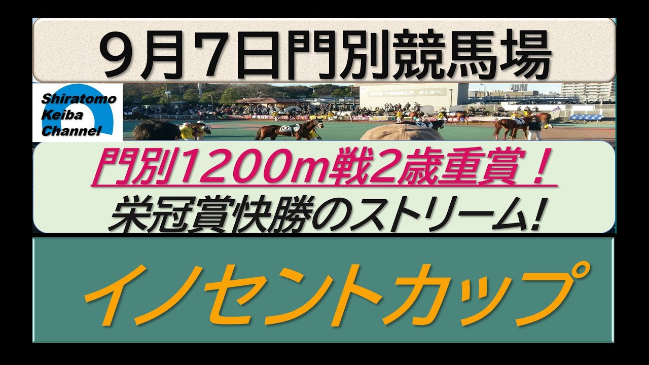 【競馬予想】重賞・イノセントカップ！～２０２３年９月７日 門別競馬場 ：９－１１