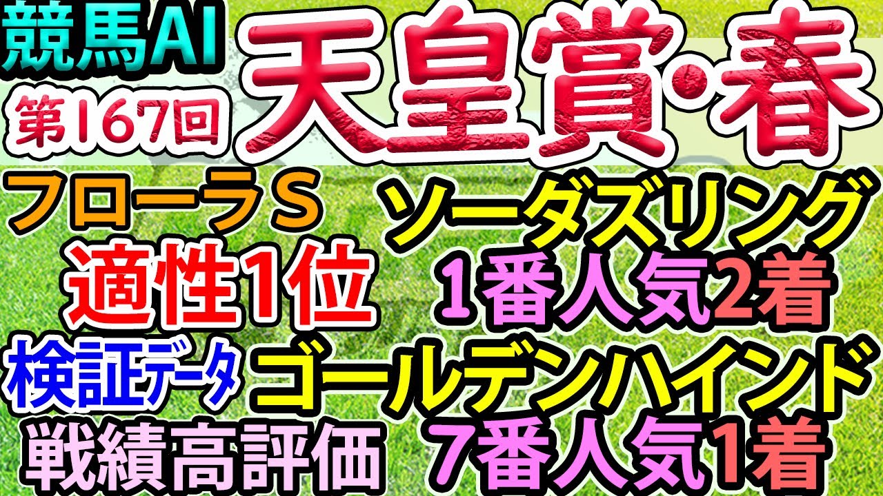 【天皇賞・春】競馬AI・ラップ解析ソフトMonarchによる第167回・天皇賞（春）2023予想情報【ヨルゲンセンの競馬】