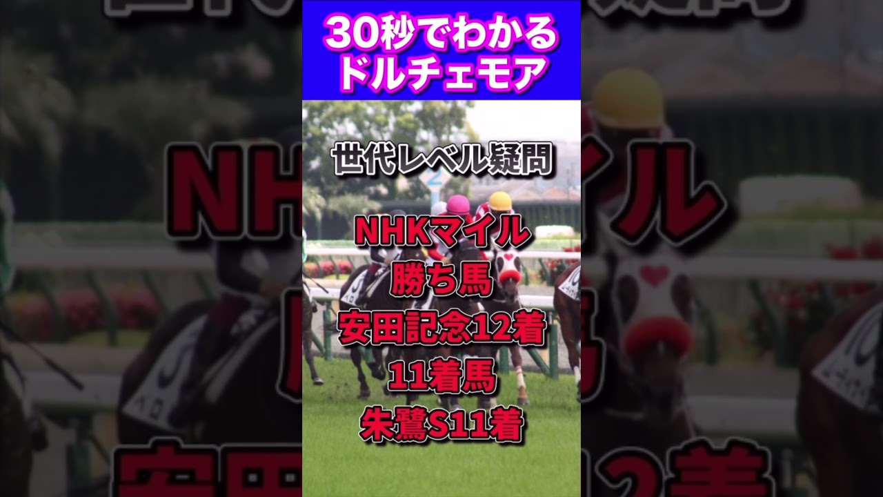 【セントウルS2023】30秒でわかるドルチェモア