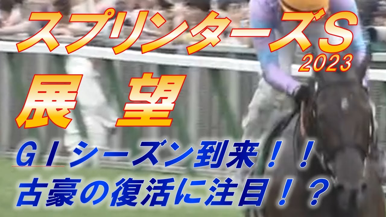 スプリンターズS2023　展望　ナムラクレア、アグリ等　古豪の復活にも期待！！　伝説のレースになる！？　元馬術選手のコラム by アラシ