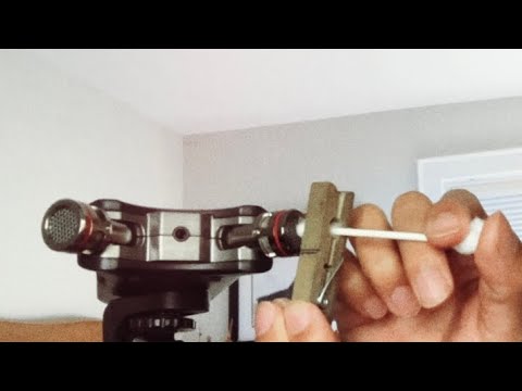 deep ear cleaning asmr👂new way to create a deeper sound!