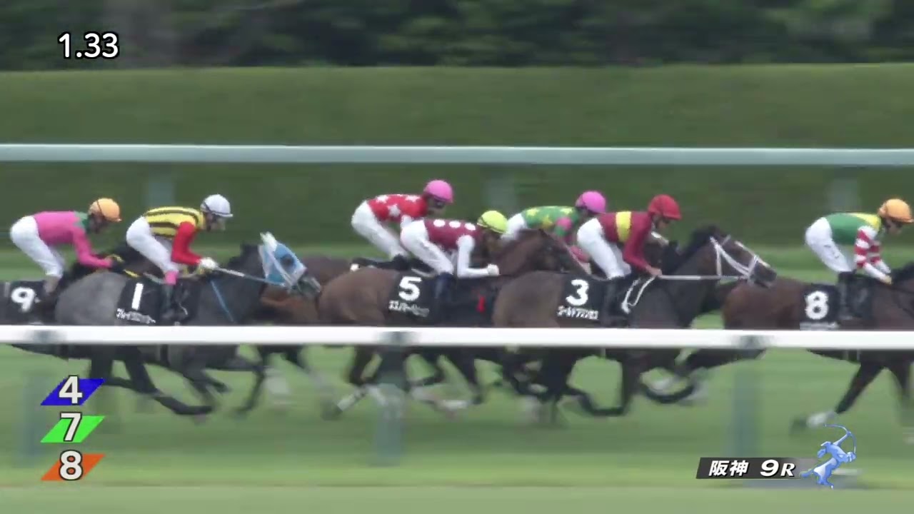 2023 09 17 阪神9R 兵庫特別 ライリッズ(C.ルメール)