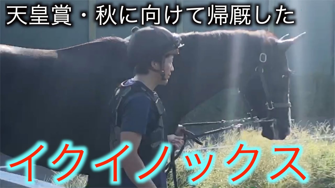 天皇賞・秋に向けて帰厩したイクイノックス