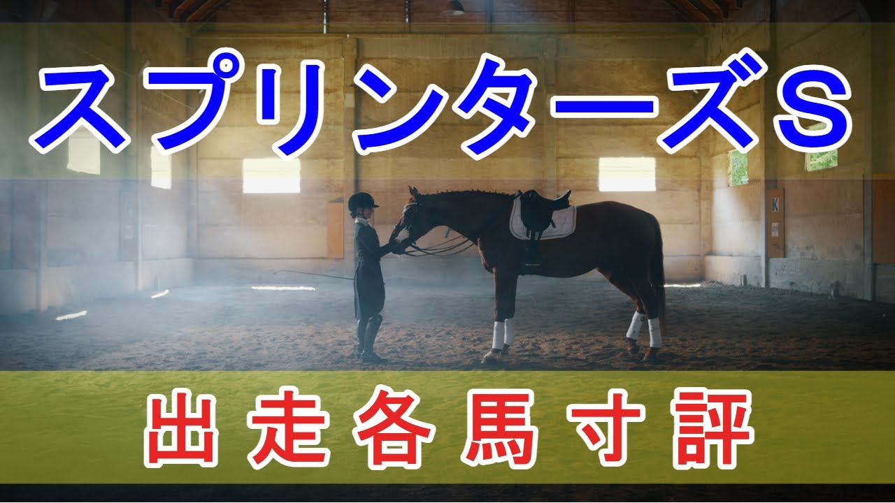 スプリンターズS 2023 - 出走各馬寸評