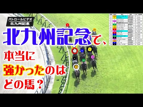 北九州記念をパトロールビデオで振り返ったら、スプリンターズSが見えてきた！
