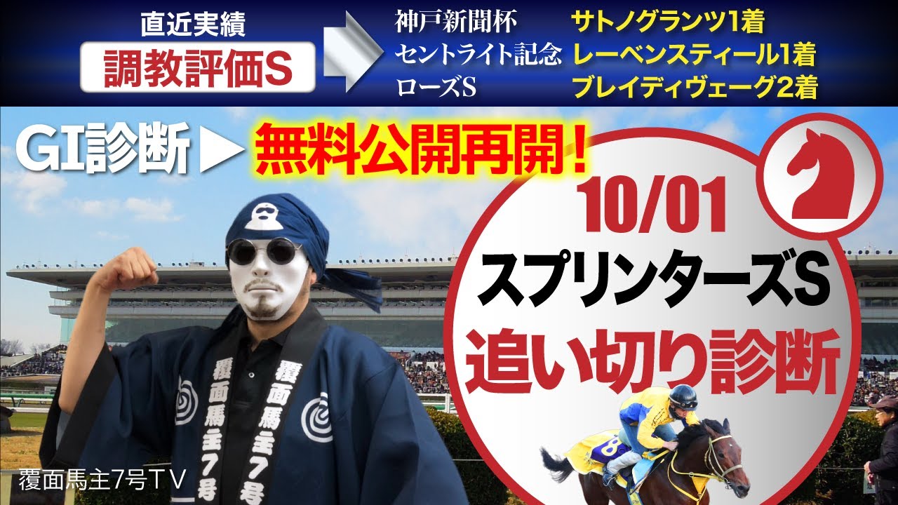 【スプリンターズS 2023】2桁人気の大穴馬が急上昇度1位！ピクシーナイトの復活はあるのか!?荒れるスプリントGIの追い切り全頭診断編