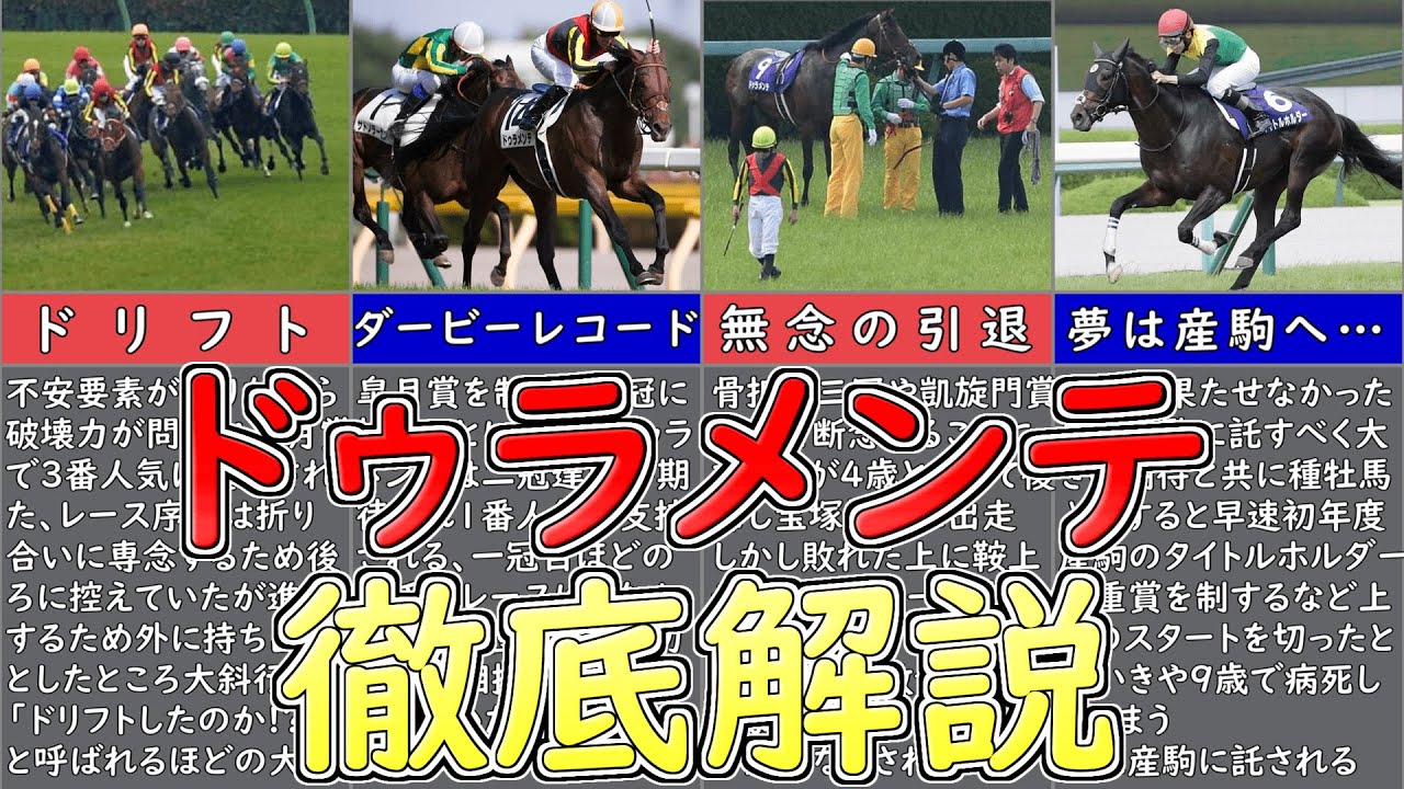 【ウマ娘3期】ウマ娘化されたドゥラメンテを最速徹底解説してみた