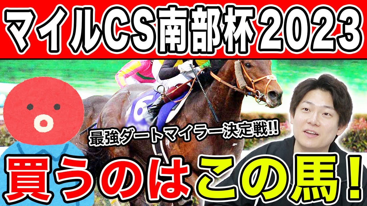 【マイルCS南部杯2023・予想】ダート界の王者集結！2人の本命はあの馬！！