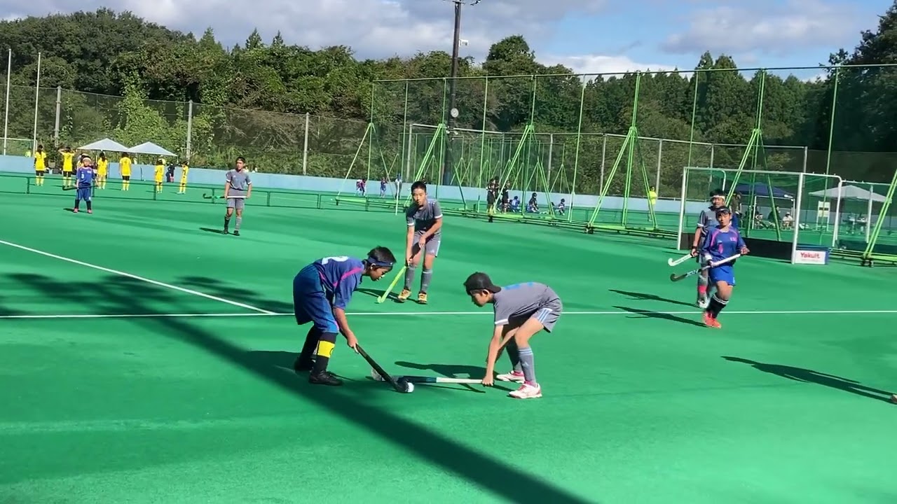 🏑Jr.ホッケーチャンピオンズカップ　今三フィールドファイターズvsフリーデン　前半戦