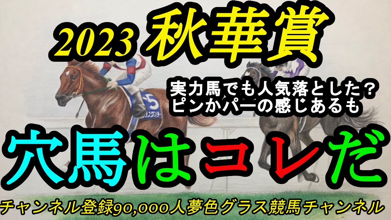 【穴馬はコレだ】2023秋華賞！2冠馬は強いが、人気落とした実力馬を狙う？