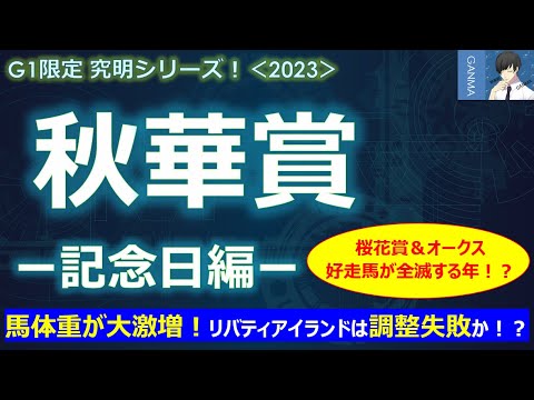 【秋華賞2023＜記念日編＞】調整失敗か！？大幅馬体重増のリバティアイランド！～桜花賞＆オークスの好走馬が全滅の可能性あり！～