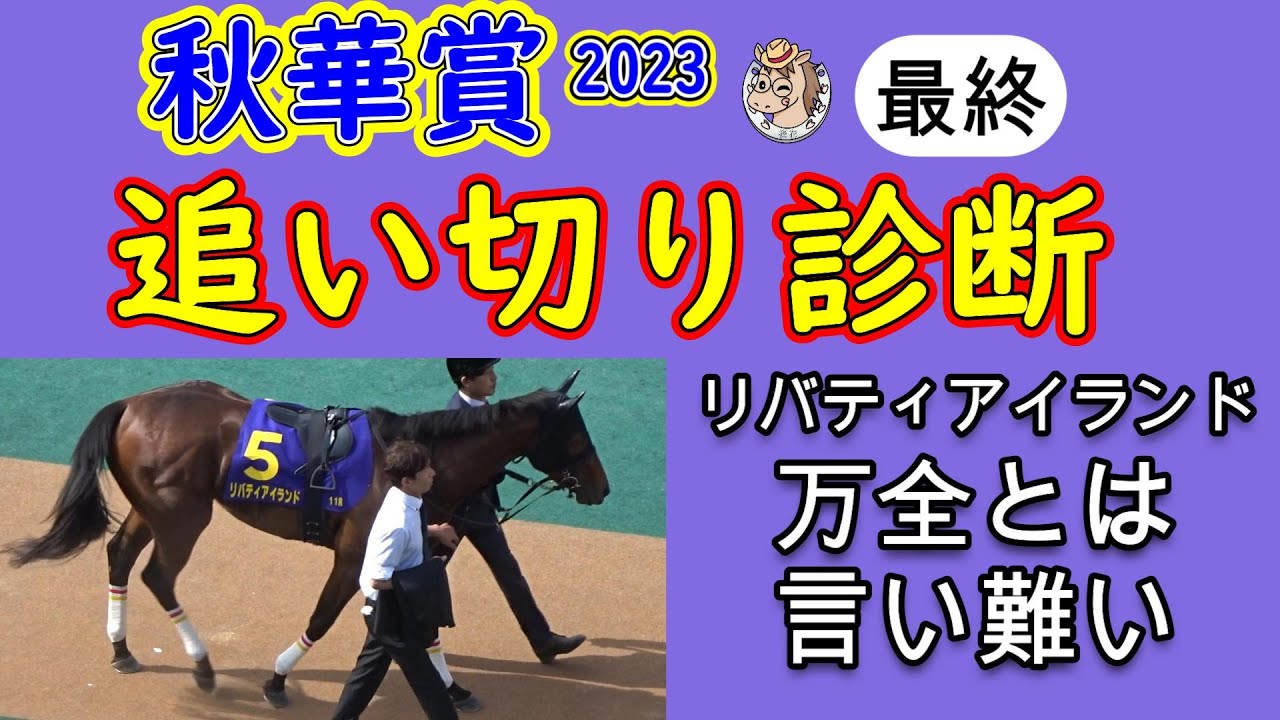 秋華賞2023追い切り診断！リバティアイランドの追い切りは正直オークスほどではなく先を見据えた追い切りに思える！プロ馬券師集団桜花が状態の良い馬を見極める！