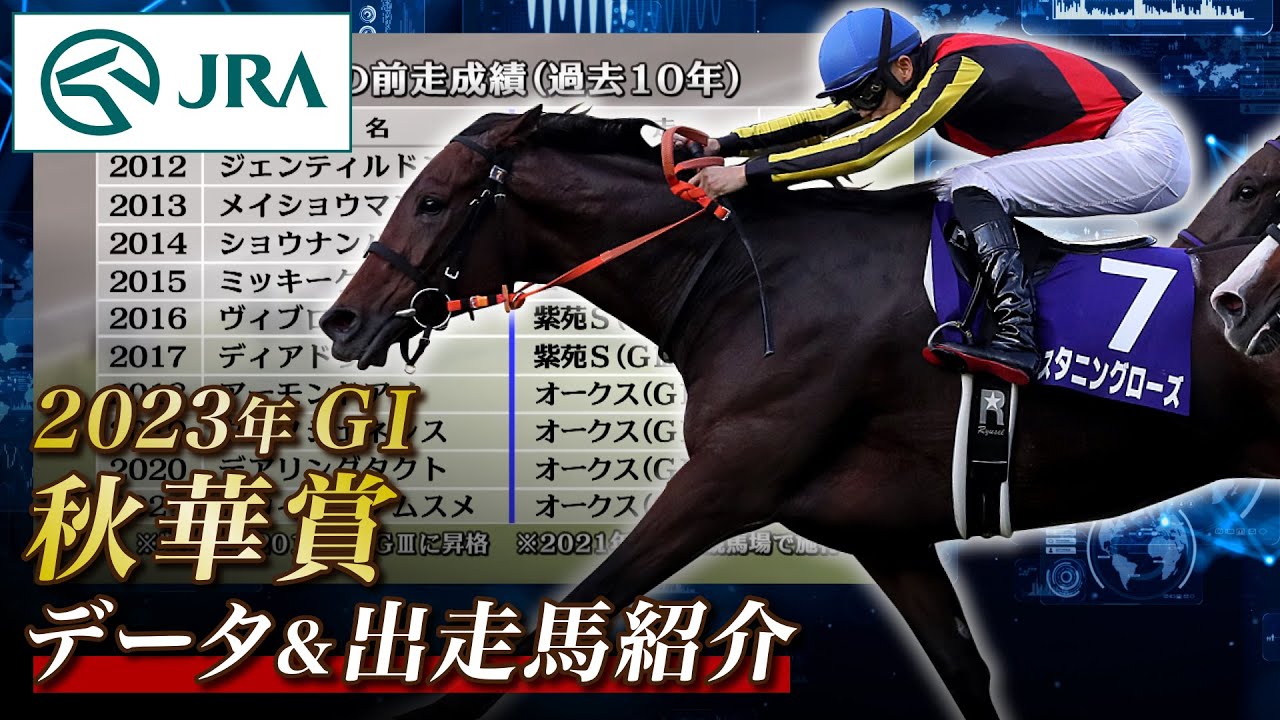 【データ&出走馬紹介】2023年 秋華賞｜JRA公式
