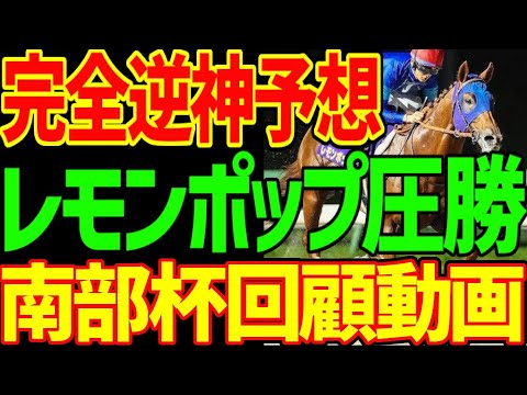 レモンポップ強すぎだろ！坂井瑠星もニッコリだよ…その影で完全逆神予想をしてしまったyoutuberが嘆く…2023年マイルチャンピオンシップ南部杯回顧動画【私の競馬論】【競馬ゆっくり】