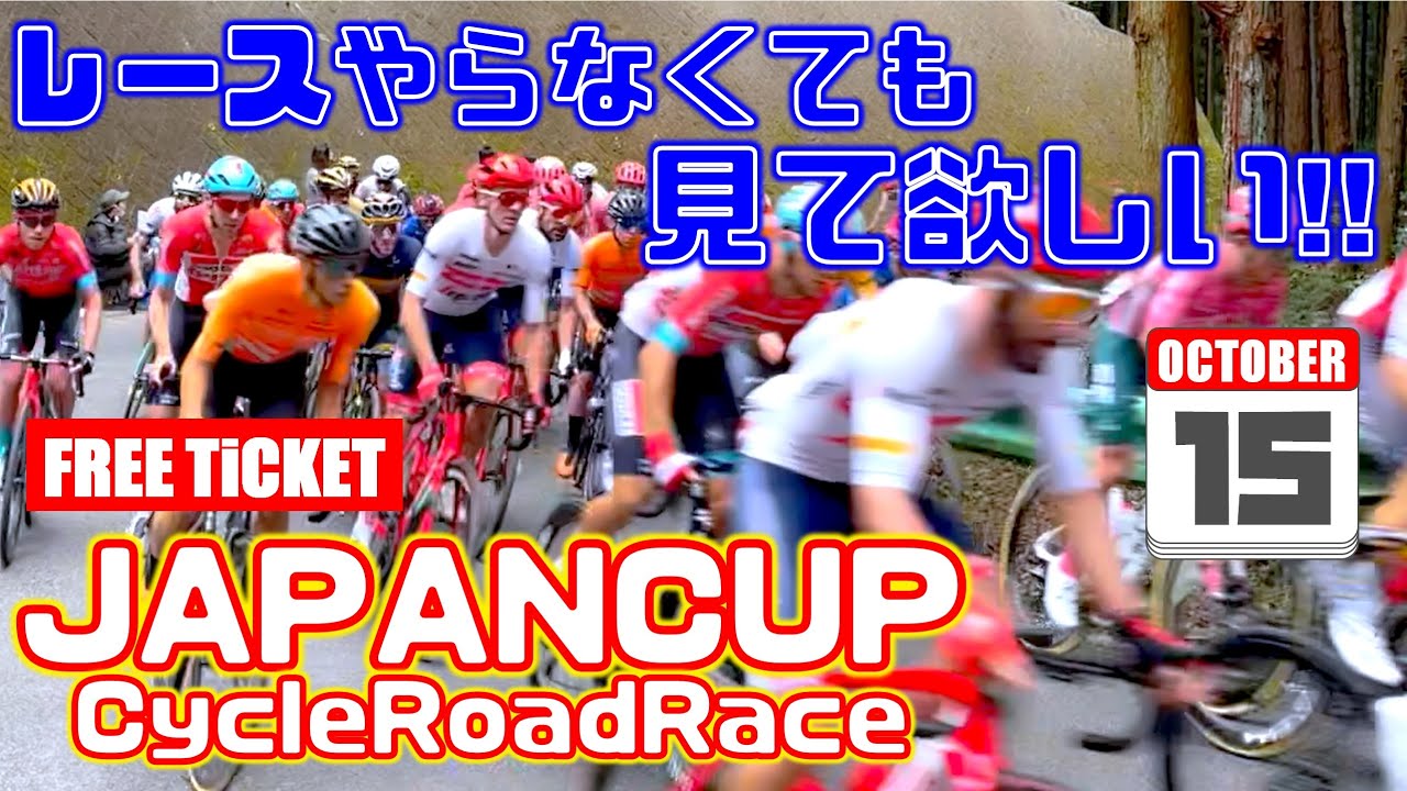 ジャパンカップサイクルロードレース2023に行こう!!レースに興味がなくても楽しめる