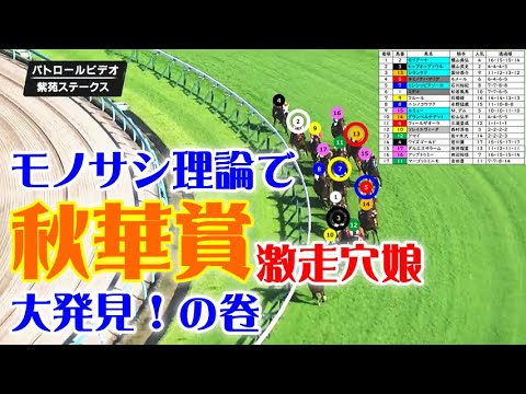 紫苑Sをパトロールビデオで振り返ったら、秋華賞が見えてきた！