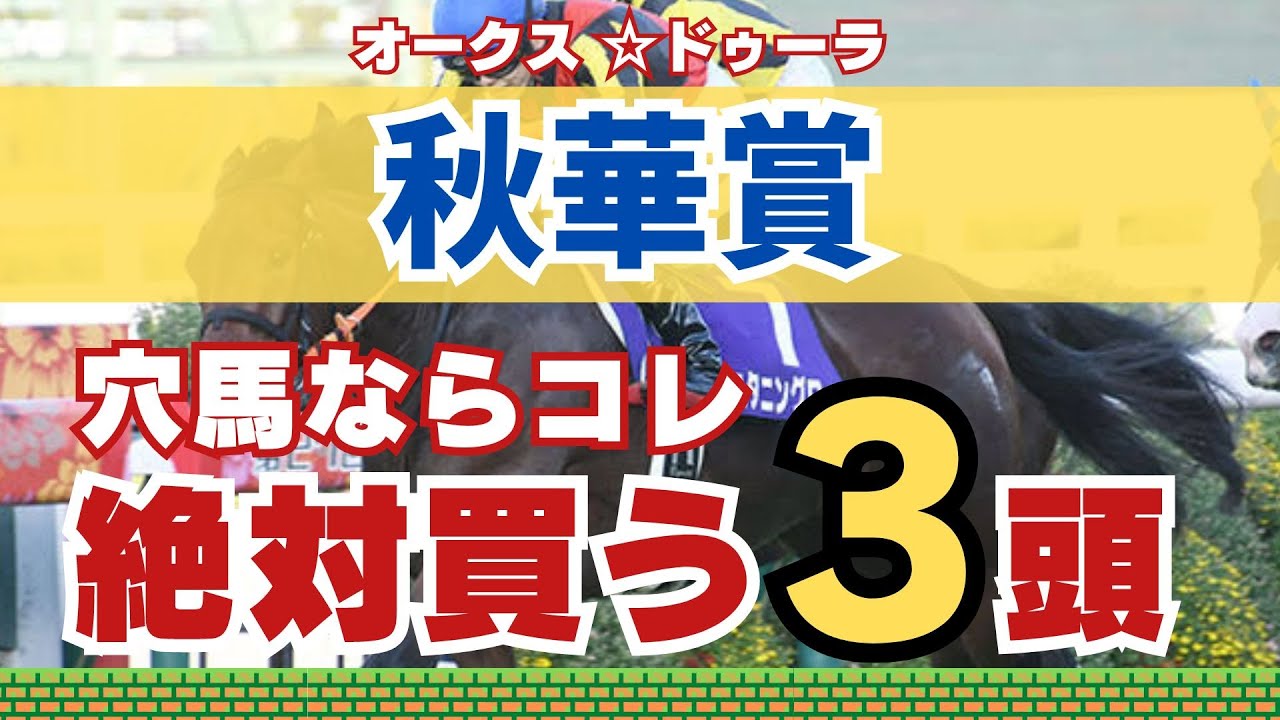 【秋華賞2023】【オークス大穴ドゥーラ推奨！】牝馬クラシック最終戦も大穴狙い！？京都競馬場トレンドの血統とリバティアイランド以外に買うべき3頭！