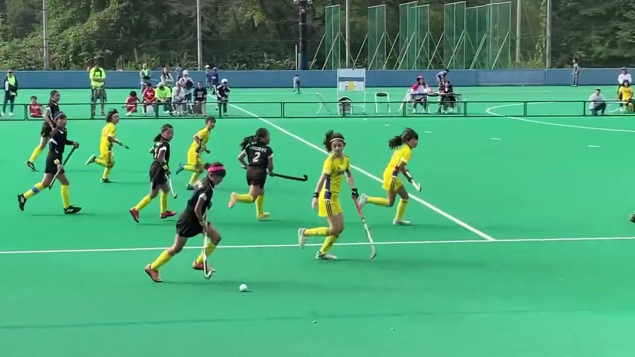 🏑Jr.ホッケーチャンピオンズカップ　今三ガールズvs大室ブラックジャンヌ　前半戦