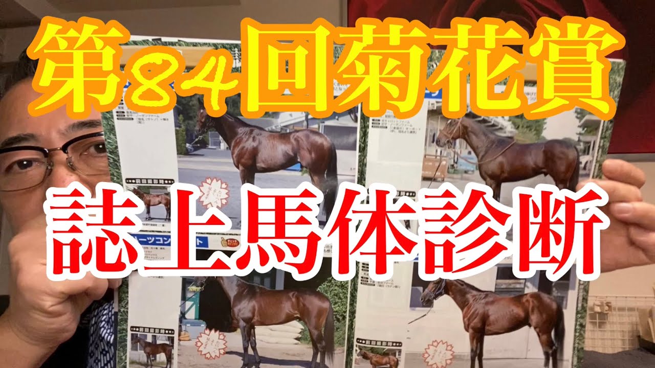 【誌上馬体診断】菊花賞・京都3000M強い馬が勝つ‼️