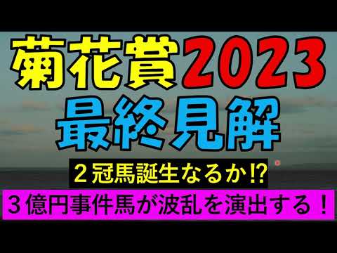 菊花賞2023　最終見解