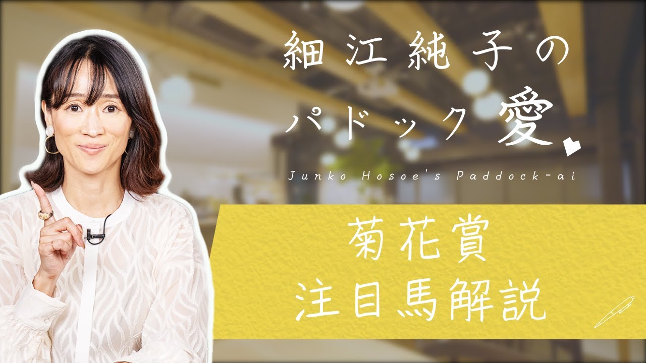 【細江純子のパドック愛】菊花賞 注目馬解説｜JRA-VAN公式
