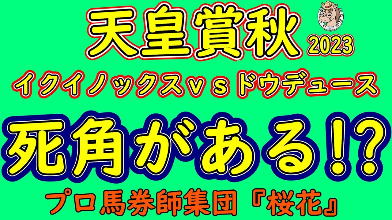天皇賞秋2023コース形態から考えるイクイノックスとドウデュースの死角はあるのか検証してみた！