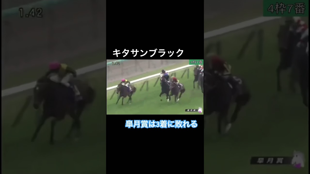 【皐月賞】キタサンブラックは3着に破れる...