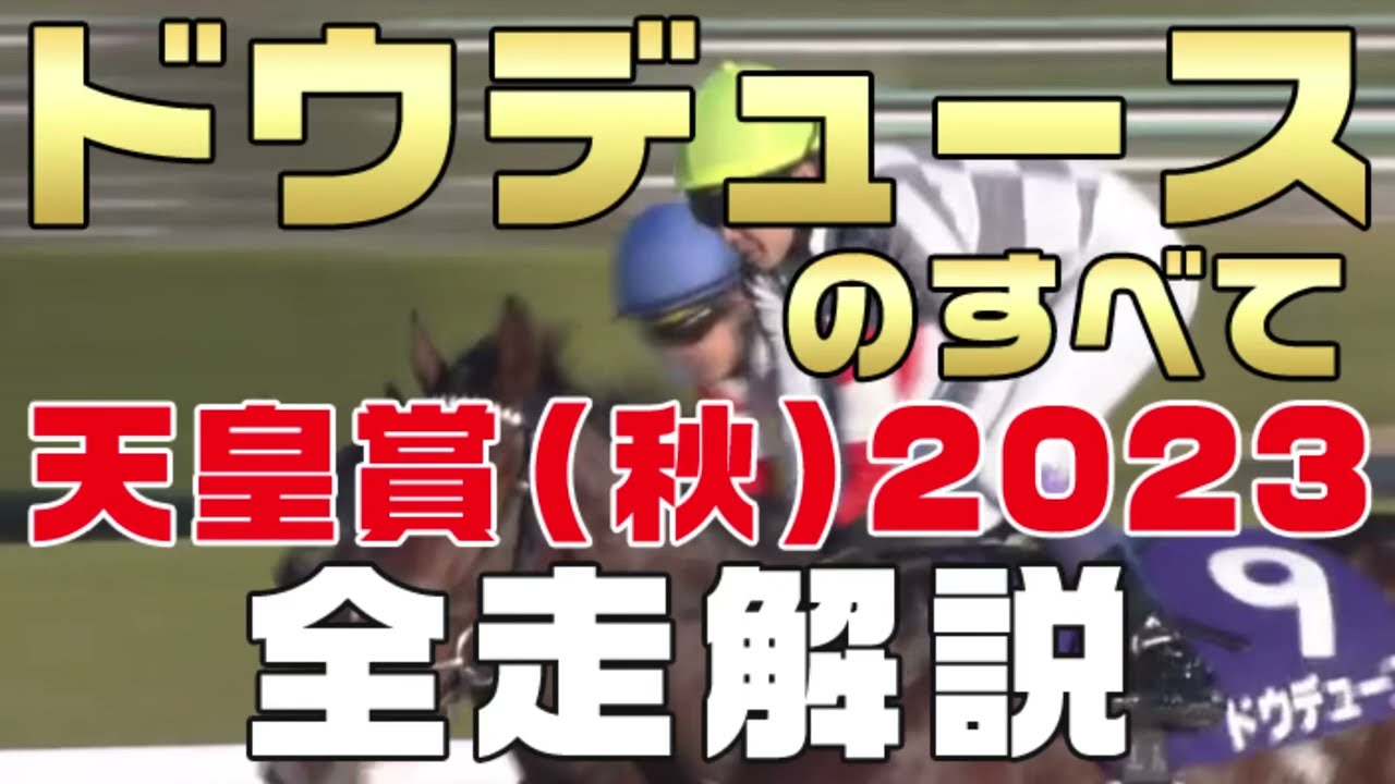 【ドウデュースのすべて】（天皇賞秋2023）新馬戦から前走までのレースぶりを振り返ってみました。
