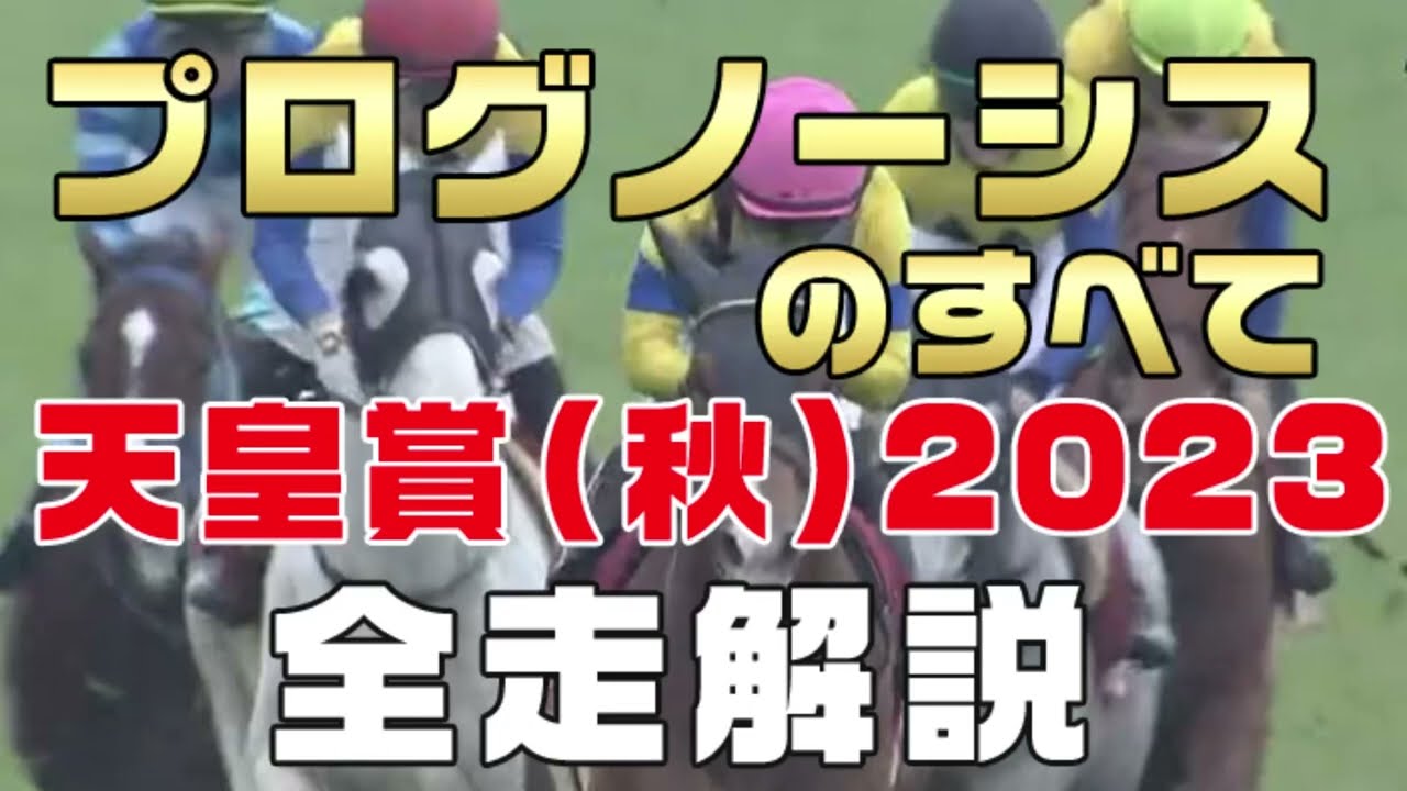 【プログノーシスのすべて】（天皇賞秋2023）新馬戦から前走までのレースぶりを振り返ってみました。