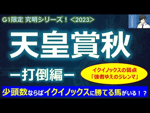 【天皇賞秋2023＜打倒編＞】イクイノックスの2連覇達成に危険信号！？～少頭数になったことが追い風となる馬がいる！～