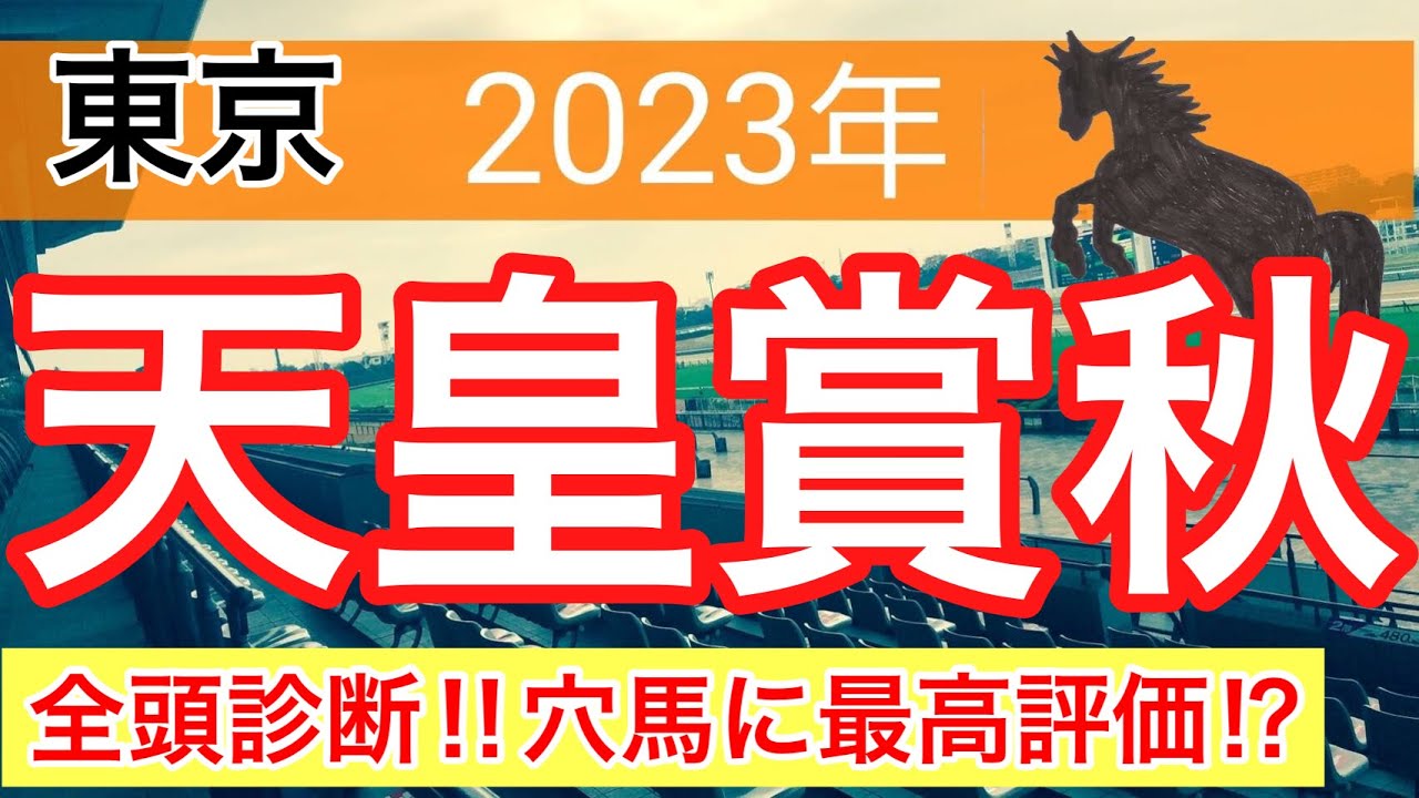 【天皇賞秋2023】競馬予想　東京替わりで狙い目の大穴馬