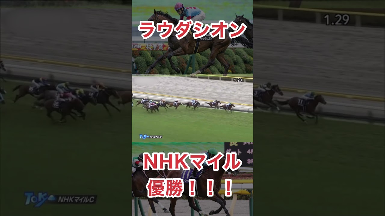 ラウダシオン、NHKマイルカップ、9番人気と低評価ながら完勝