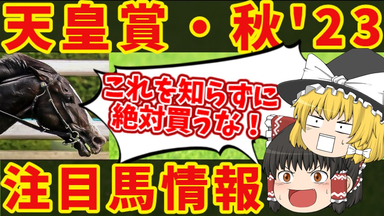 【天皇賞秋】圧倒的世界1位にせまるのは？！知らないと損をする注目馬の情報！