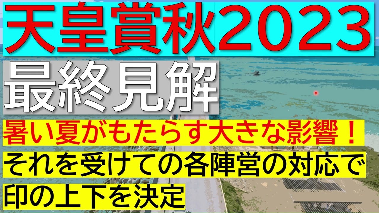 天皇賞秋2023　最終見解