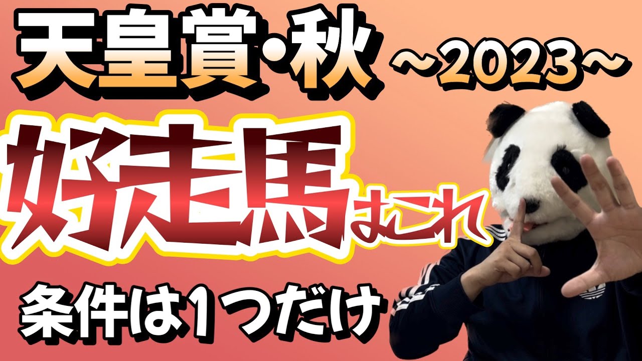 【勝ち穴馬共通点】天皇賞・秋の10年続く共通点。前回菊花賞推奨◎ドゥレッツァ１着🔥今回はたった１個の条件。天皇賞・秋2023。自信の本作品。ご覧ください。