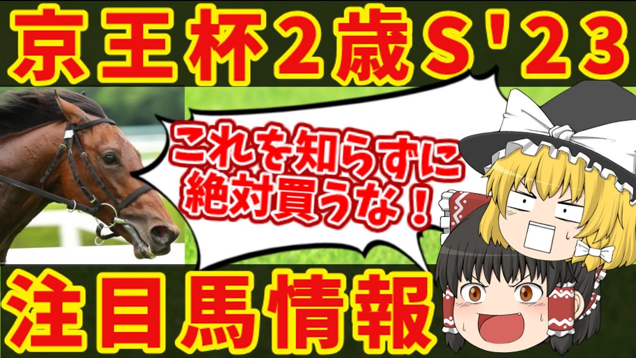 【京王杯2歳S】荒れる重賞？！勝つのはコイツだ！知らないと損をする注目馬の情報！