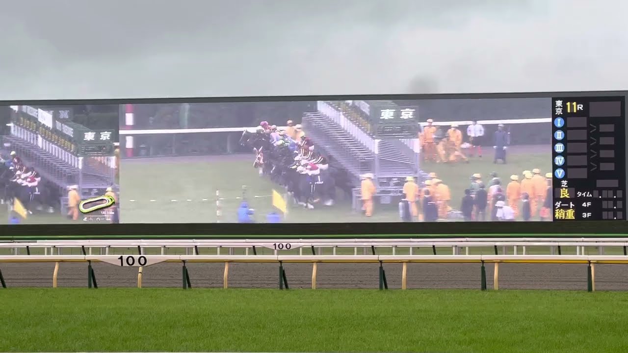 【2023ヴィクトリアマイル】ウィナーズサークル前付近の現地映像