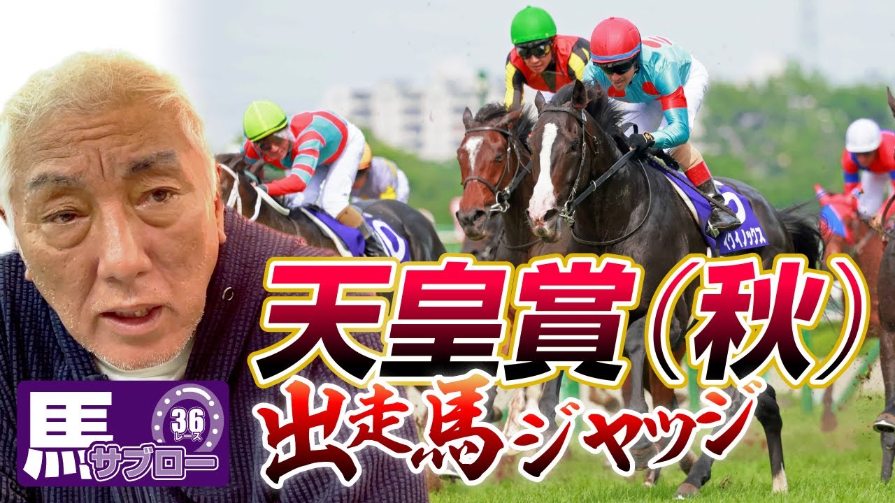 【天皇賞（秋）】出走馬ジャッジ