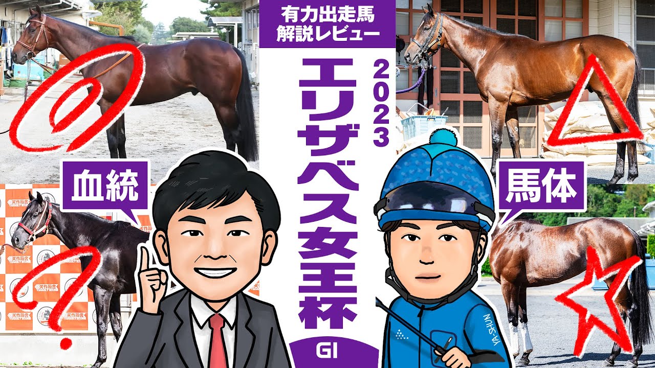 【エリザベス女王杯 2023】本命不在の最強牝馬決定戦！今年の京都外回りの”特注血統”とは！？馬体vs血統 有力出走馬解説レビュー【競馬 予想】
