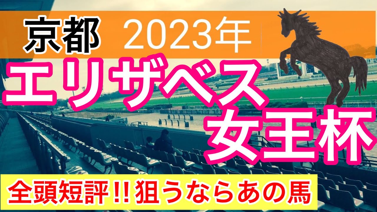 【エリザベス女王杯2023】競馬予想　直近重賞10戦8的中の蓮の予想