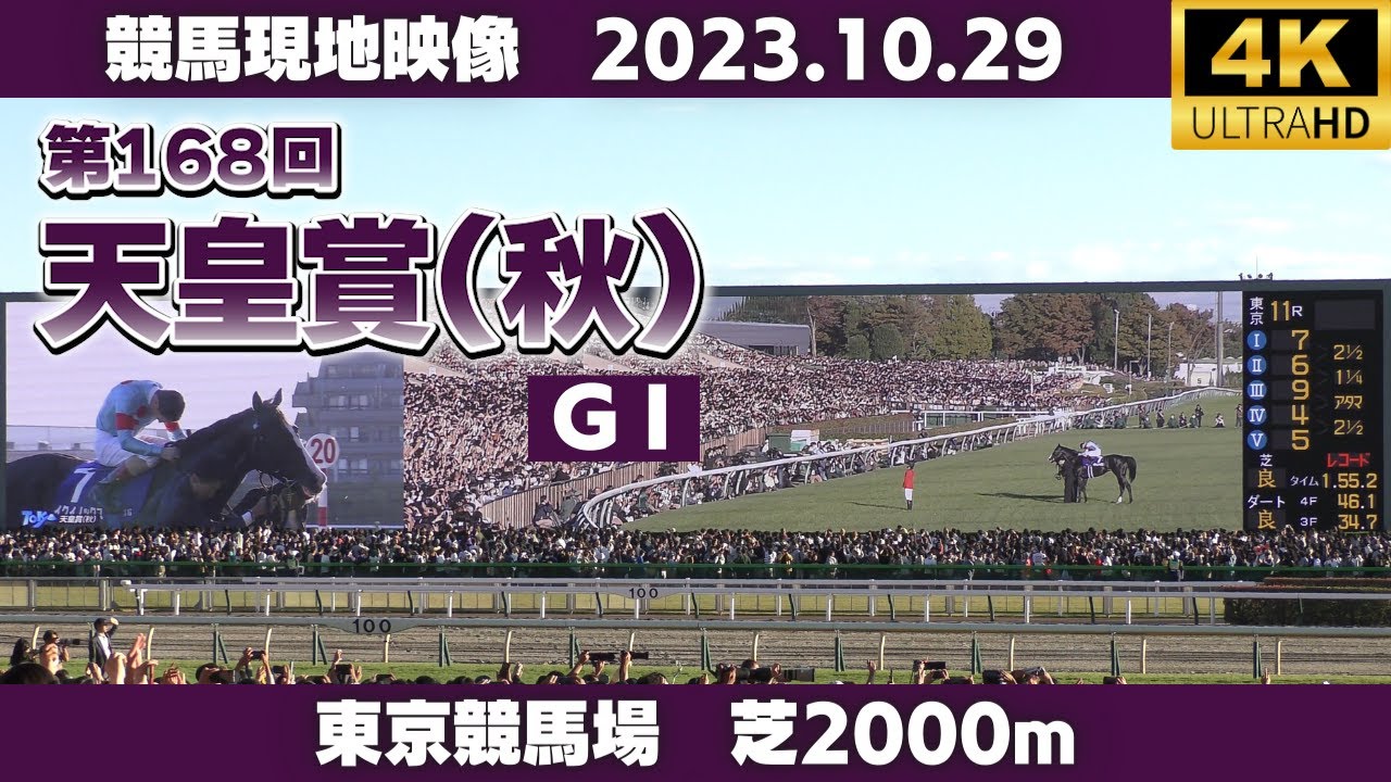 【競馬現地映像】天皇賞(秋) G1【イクイノックス】