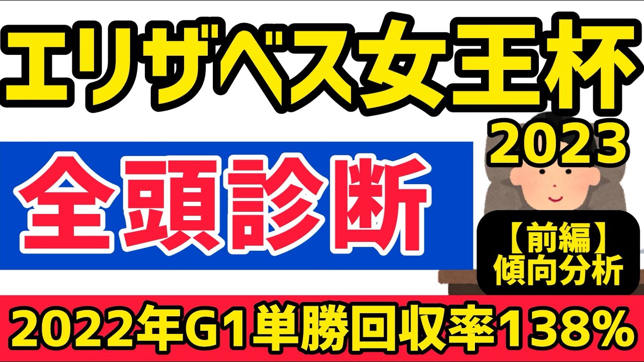 【エリザベス女王杯2023】前編・ジェラルディーナほか全頭診断！【競馬予想】