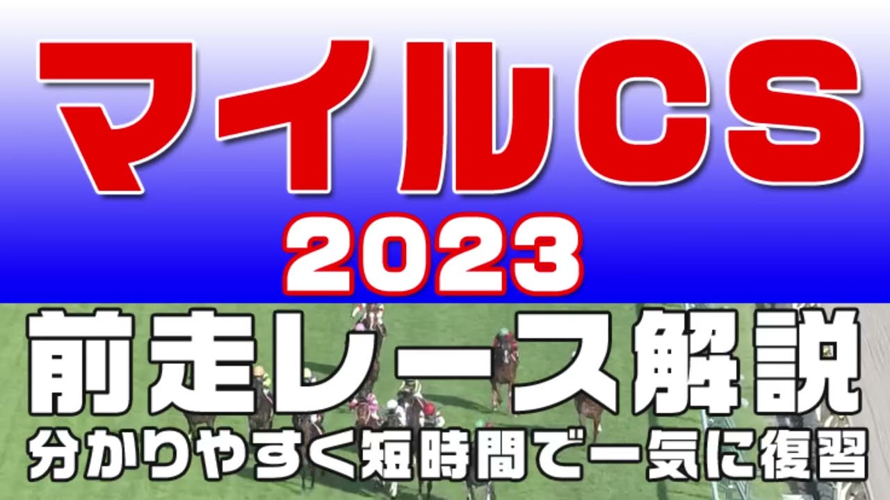 【マイルチャンピオンシップ2023】参考レース解説。マイルCS2023の登録予定馬のこれまでのレースぶりを初心者にも分かりやすい解説で振り返りました。