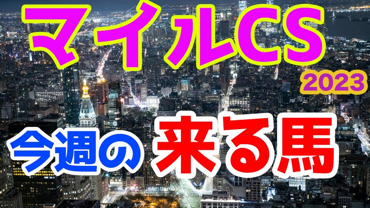 【競馬予想】マイルチャンピオンシップ2023 アノ馬は来る馬！