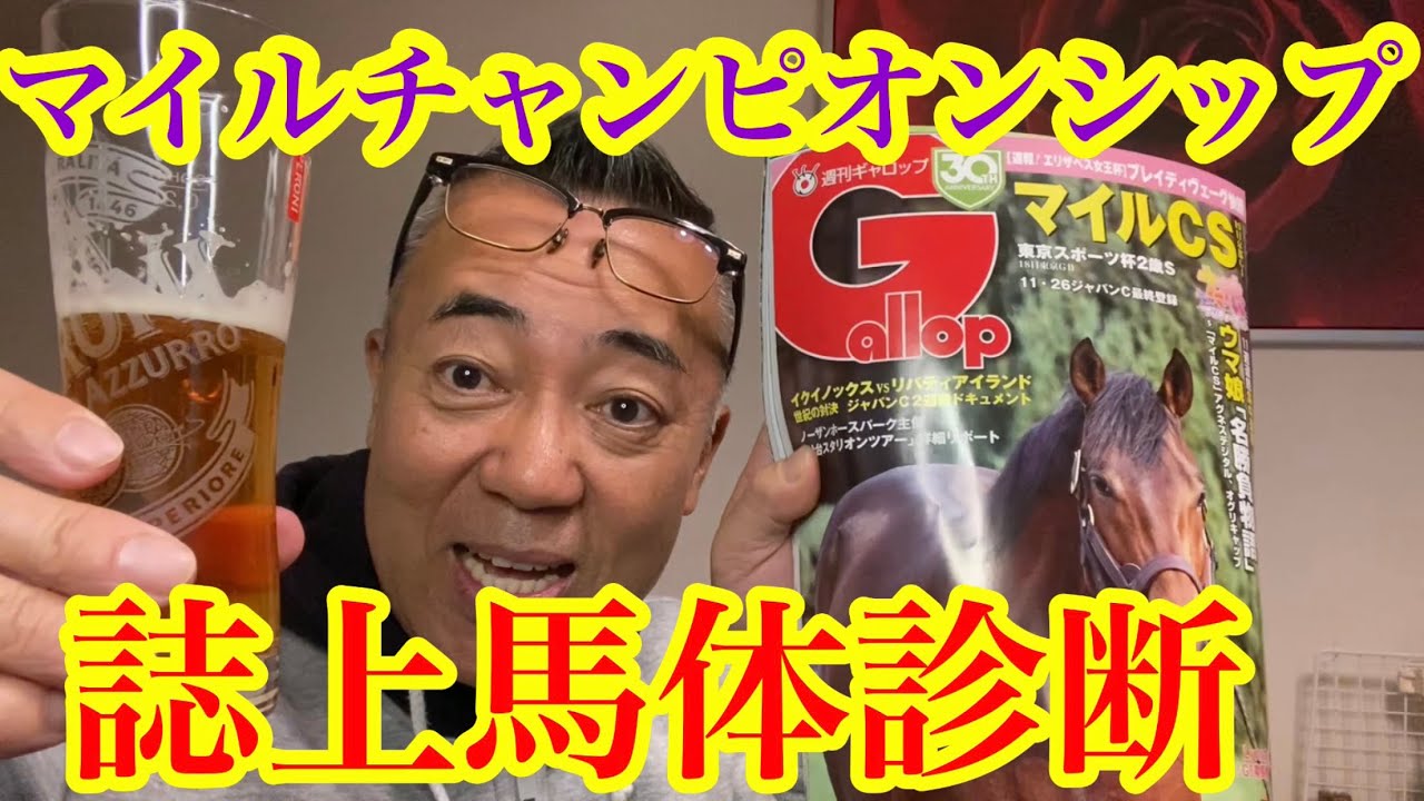 【誌上馬体診断】第40回マイルC S(G I)