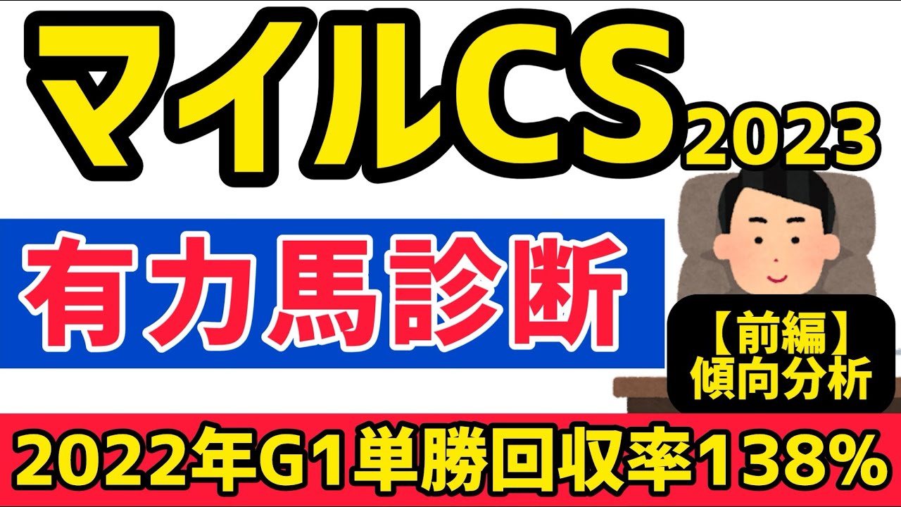 【マイルCS2023】前編・シュネルマイスターほか有力馬診断！【競馬予想】